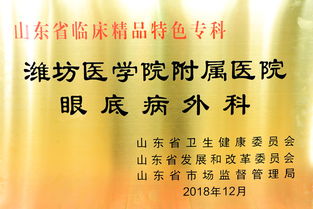 我校附屬醫(yī)院眼底病?？迫脒x2018年度山東省臨床精品特色?？? class=